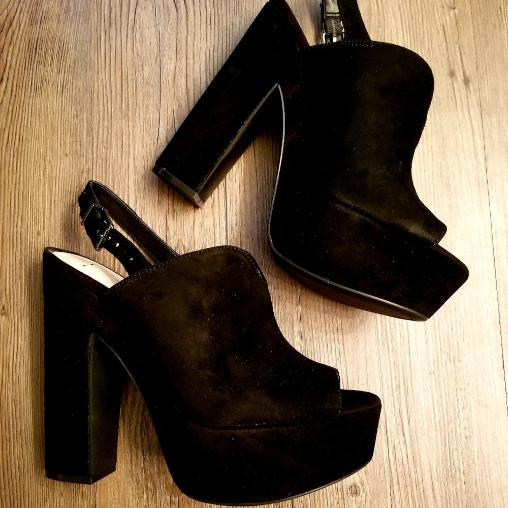 JESSICA SIMPSON Lux Kid Suede 2"Platform